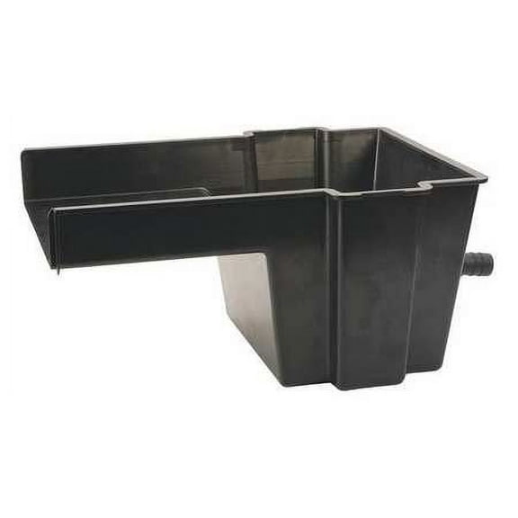 TotalPond Waterfall Spillway, 2000 GPH, 14.5"L, Black
