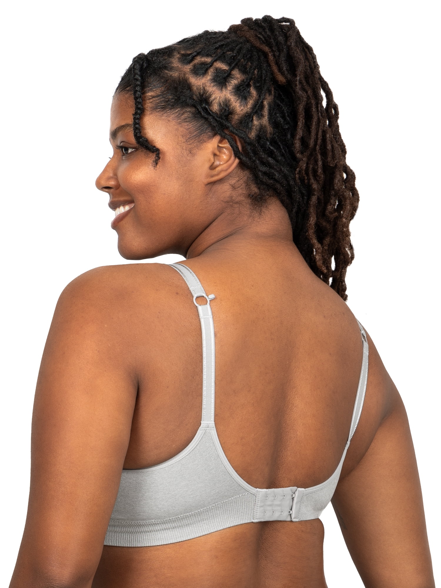 Fruit of the Loom Women's 360 Stretch Seamless Wireless T-Shirt Bra, Style FT1029, Sizes S-3XL