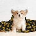 thumbnail image 4 of Pofeuu Maple Leaves With Leopard Print Puppy Blanket,Dog Blankets,Pet Blanket Cozy Cat Blankets for Indoor Cats, Fuzzy Pet Blanket for Kitten Doggy Dog Blankets-Medium, 4 of 8