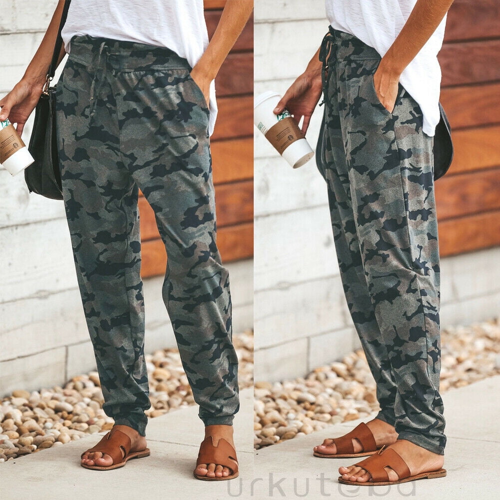 Ladies Camo Tracksuit