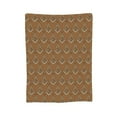 thumbnail image 7 of DouZhe Ultra-Soft Micro Fleece Lightweight Flannel Bed Blanket, Brown Mason Masonic Symbol Print Cozy Warm Throw Blankets, 40"x30", 7 of 7