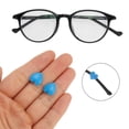 thumbnail image 2 of Unique Bargains 5 Pair Eyeglass Temple Tips Heart Pattern Anti-slip Ear Hooks 0.47"x0.49"x0.22" Blue, 2 of 5