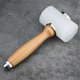 thumbnail image 4 of Leather Carving Hammer DIY Leather Mallet Nylon Wooden Handle Hammer Sewing Leather Cowhide Tool Kit, 4 of 5