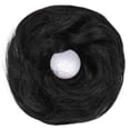 thumbnail image 2 of Human Hair Bun Extension Elastic Messy Fluffy Chignon Donut Updo Hair Pieces Ponytail Extensions, 2 of 7