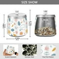 thumbnail image 2 of Yayeee Ashtray with Lid for Cigarette Smokeless Stainless Steel Home Ash Holder, Cartoon Doodles, 2 of 7