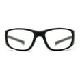 thumbnail image 2 of SA106 AP Z87+U6 Safety Lens Wrap Sport Soft Tip Black Reading Glasses +1.5, 2 of 4