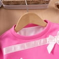 thumbnail image 6 of ZACPNCV Toddler Girl Sweatshirt Cotton Crewneck Clothes for Baby Girls Pink 1-2 Years, 6 of 9