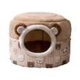 thumbnail image 4 of Cama para gatos perfecl tienda de campaña cerrada nido para dormir con cojín extraíble Talla M, 4 of 8