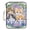 Cats and Wreath, variant on Haosy Accordion File Organizer Zipper Binder 500 Sheet 6-Tab Expanding File Folder Multi-Pocket 1.2 Inch 3 Ring Colorful Small Stones