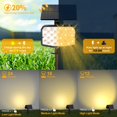 thumbnail image 3 of Focos solares NACINIC, paquete de 10 unidades, impermeables, color blanco cálido, 3 of 6