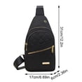 thumbnail image 2 of Daypack CrossBody Bag For Women Small Sling Backpack Travel Hiking Chest Bag With Adjustable Shoulder Strap, 2 of 2