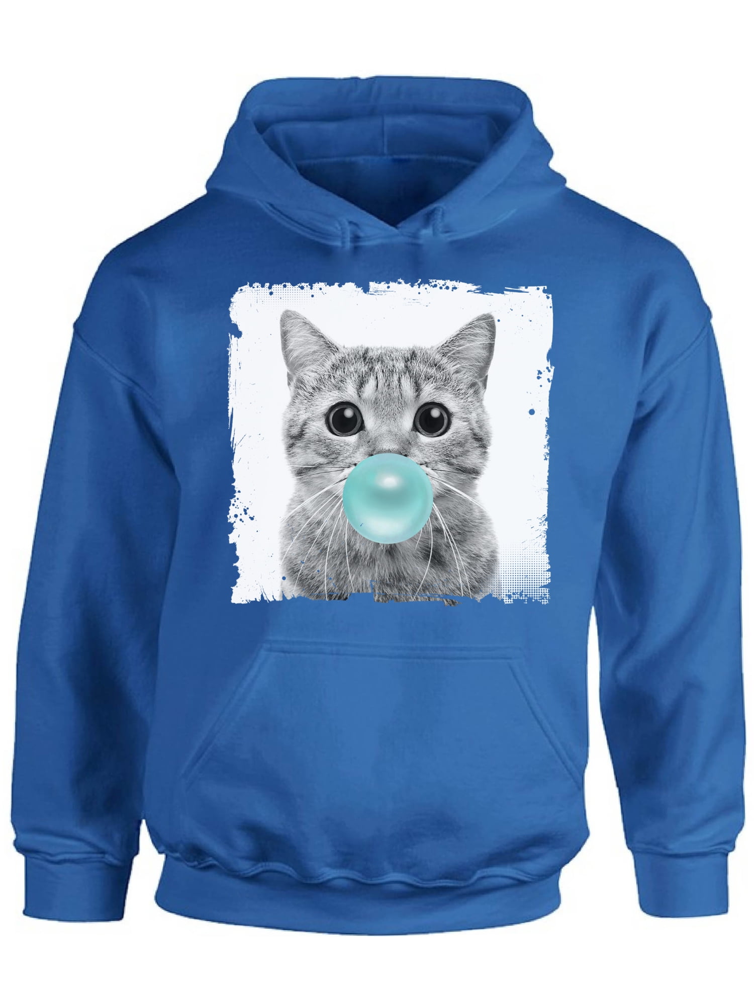 Awkward Styles New Animal Themed Clothes Cat with Gum Hoodie Animal