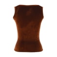 thumbnail image 3 of Fankiway Camisole Haut Mode pour Femmes Sans Manches en Velours Canari Hauts Confortables Camisoles à Col Rond Hauts pour Femmes Liquidation Camisoles pour Femmes, 3 of 6