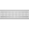 thumbnail image 5 of Ekena Millwork 40"H x 11'L Fiberthane Avalon Unassembled Balustrade Railing Kit, Style D (6 7/8" On-Center Spacing to Pass 4" Sphere Code), 5 of 6