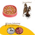 thumbnail image 3 of Tazón de alimentación lenta para perros grandes o medianos para detener el asma, tazón de alimentación lenta para perros, tazón ocupado para perros grandes, tablero de alimentación de rompecabeza, 3 of 5