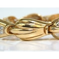 thumbnail image 6 of 14KT 1.00CT FRENCH PAVE DIAMOND SHELL BRACELET G/VS 7.5 INCH, 6 of 10