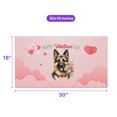 thumbnail image 5 of Happy Valentine's Day German Shepherd holding flowers Doormat Alsatian Dog Lover Gifts Indoor Outdoor Welcome Mat - 3005, 5 of 5