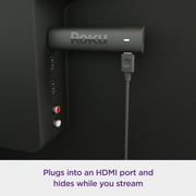 Roku Streaming Stick 4K - HDR & Dolby Vision Roku Streaming Device للتلفزيون مع Voice Remote و Long-Range Wi-Fi - Free & Live TV