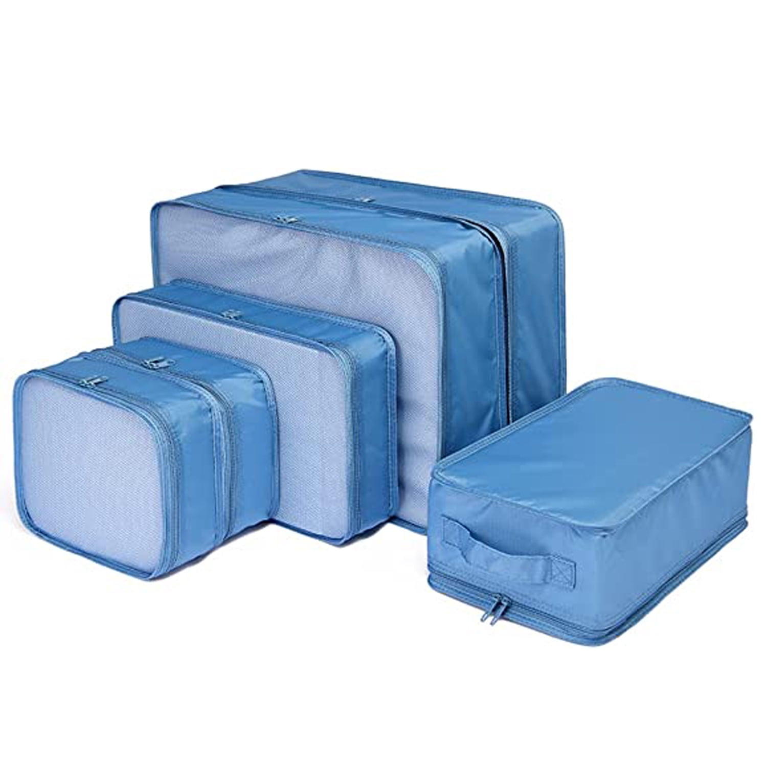 Travel Organizer Bag Set 6 Pieces Storage Set Suitcase Portable Luggage