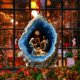 thumbnail image 3 of Adornos navideños - Colgante navideño acrílico redondo, adornos religiosos colgantes para árbol de Navidad, decoraciones navideñas para el hogar, decoración navideña, adorno festivo, 3 of 5