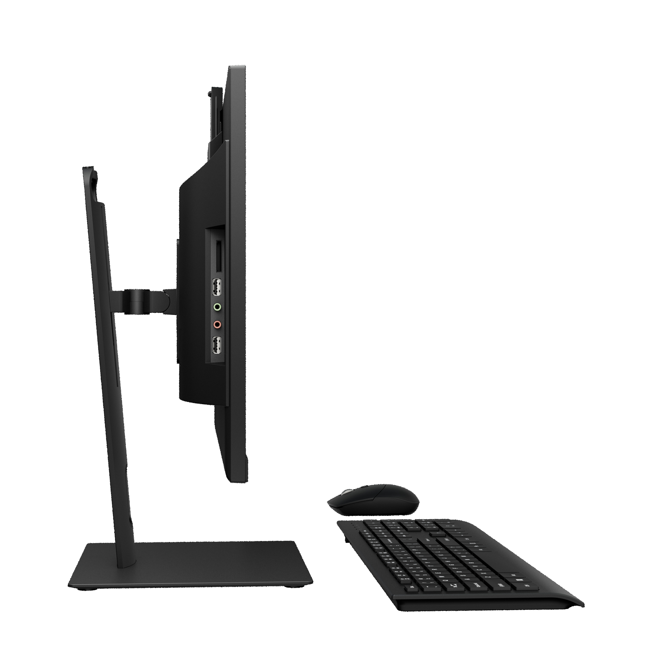 Gateway 23.8" All-in-one Desktop, Fully Adjustable Stand, FHD, Intel Pentium J5040, 4GB RAM, 128GB SSD, 2MP Camera, Windows 11, Microsoft 365 Personal 1-Year Included, Mouse & Keyboard Included, Black - image 3 of 11