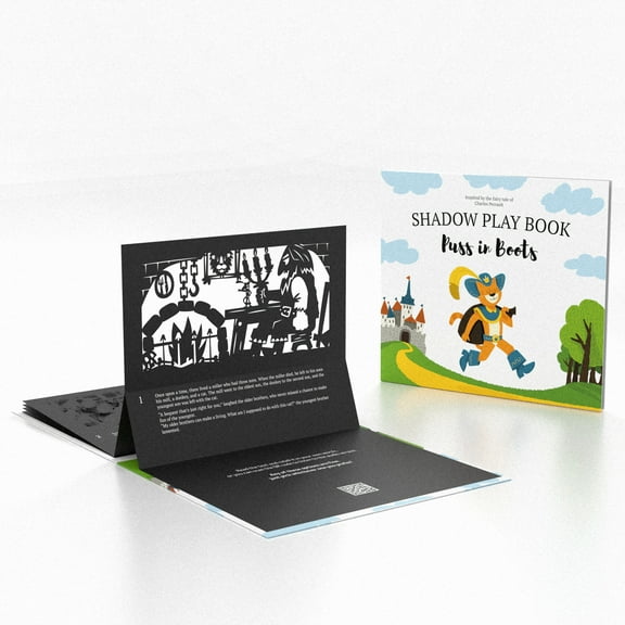 SHAPLABOO™ Puss in Boots, Shadow Play Book