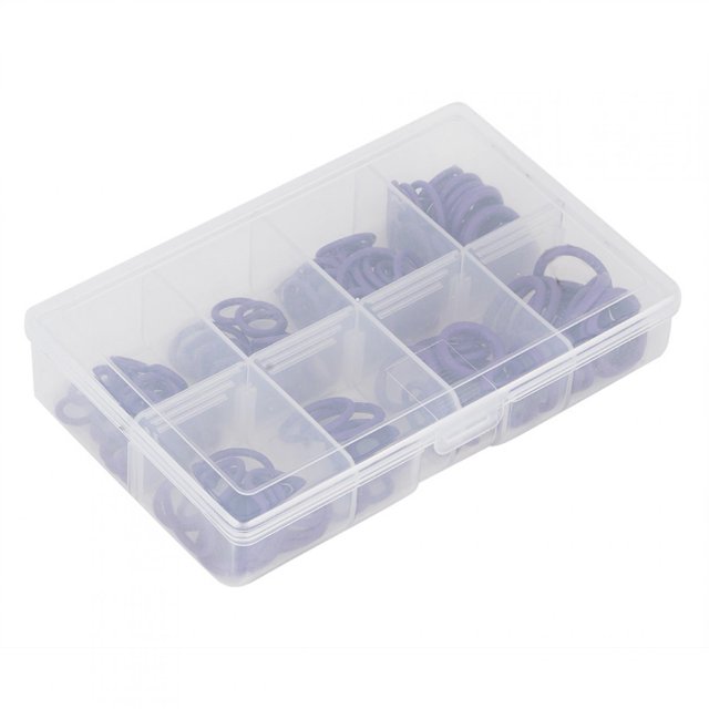tórica del sistema coche aire 145Pcs Automotive A/C System O-Ring Seals Set Car Air Conditioner Vehicle Kit Accesorio,Junta tórica del sistema A/C Junta tórica del A/C Junta tórica del A/C del coche J Higoodz Accesorio de coche