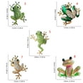 thumbnail image 3 of Fashionable Brooch With Green Crystal Embellishment Sparkling Crystal Frogs Pin Trendy Women Accessories Jewelry, 3 of 6