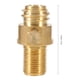 thumbnail image 4 of Conector De Latón, M18x1.5 TR21x4 Conector De Latón Para Montaje De Tubería De Latón, Adaptador De Conector De CO2 Equipo De Elaboración Suministros De Cocina Para Bares ANGGREK Otros, 4 of 8