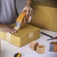 thumbnail image 4 of Cinta adhesiva de papel kraft engomado reforzado, activada por agua, marrón, resistente, para embalaje de cajas de envío, 2 unidades, 4 of 8