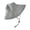 Blue, variant on bestolf Waterproof Bucket Rain Hat with Chin Strap, Quick Drying Sun Hat, Mesh Ventilation Wide Brim Hat, Summer Headwear (Blue )