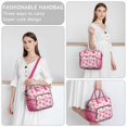 thumbnail image 6 of Pioneer Flower Floral Print Pattern Womens Lunch Box for Work,Insulated Large Lunch Bag for Tween and Teen,Loncheras Para Mujer,Leakproof Adult Lunch Bag for Work,Beach,Travel,Picnic,Camping, 6 of 7