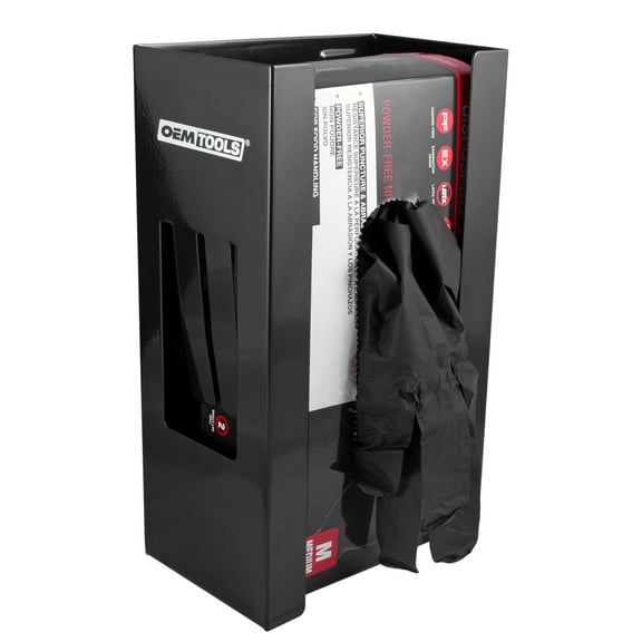 OEMTools Magnetic Glove Dispenser - Black