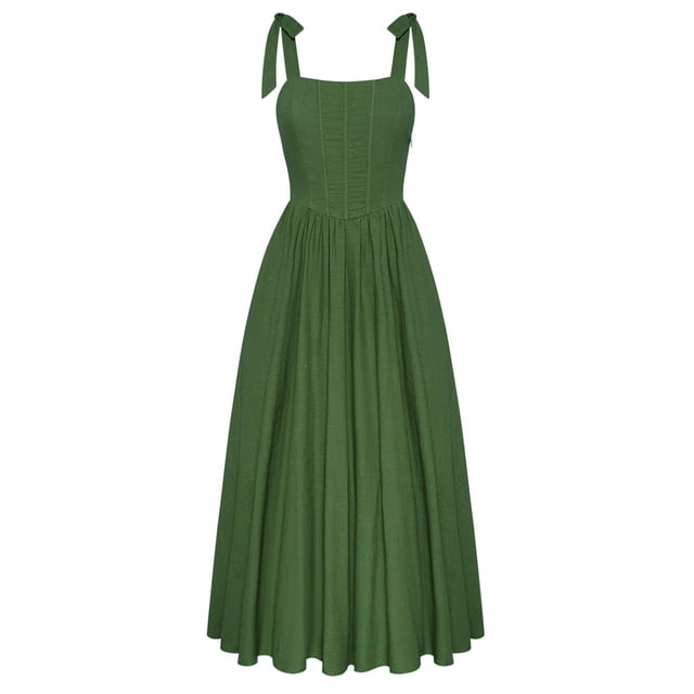 Vestido tipo corsé Scarlet Darkness Renaissance Fairy Green XL
