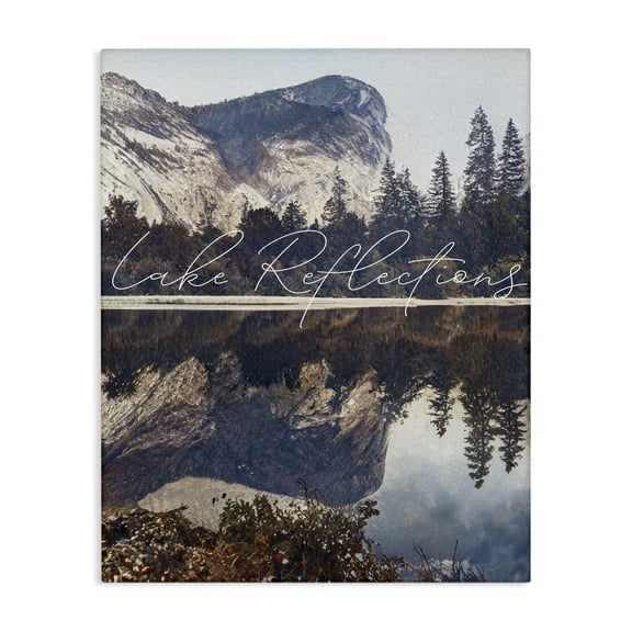 Stupell Industries Coastal Scenic Lake Reflections Canvas Art, 16 x 20, by Sophie 6