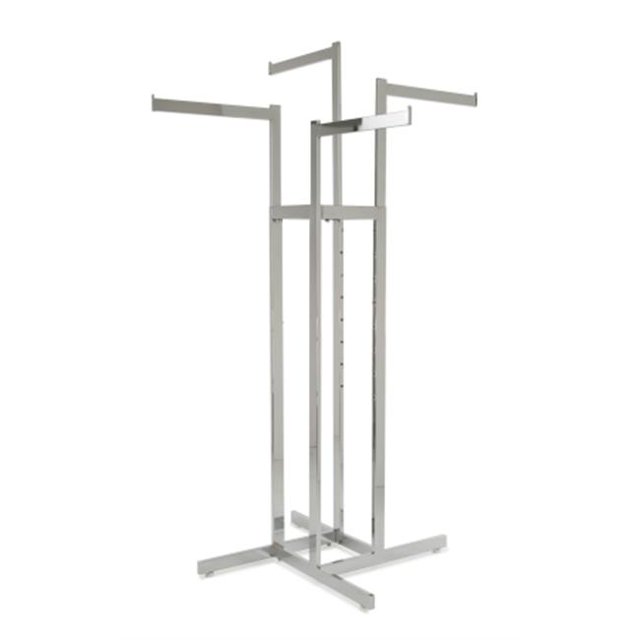 4-Way With Straight Arms - Rectangular Tubing