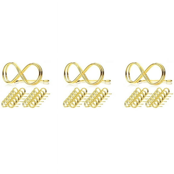 Table Number Holder Stands 36 Pack - Wedding Seating Labels Placecard Clips Photo Picture Cards Display Stand Gold