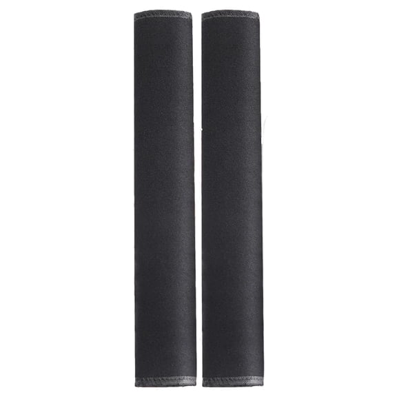 LADYGYM Extra Long Car Seat Belt Cover, 2Pack 19.7in Seat Belt Cover Pad for Ultimate Comfort Driving Experience,Soft Shoulder Pad Protector Car Interior Accessories for All Vehicles -Black