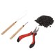 thumbnail image 3 of Kit de herramientas para extensiones de cabello ANGGREK 4 piezas Ligero, 3 of 8
