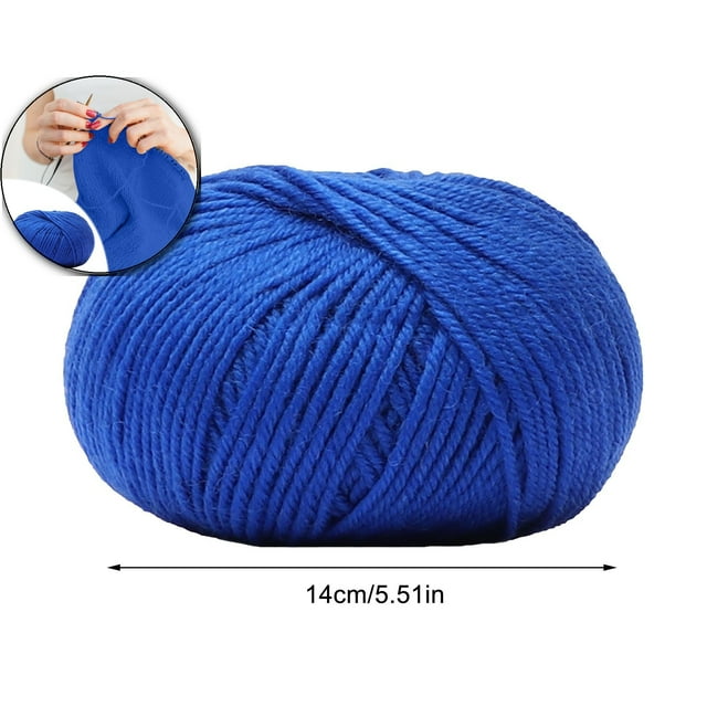 Dvruxg Wool Yarn for Knitting – Medium-Thick Hand-Woven Yarn for Scarves, Hats, Sweaters