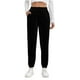 thumbnail image 2 of Karight Women's Velour Pants Soft Velvet Straight Leg Sweatpants Elastic Waist Warm Lounge Pant with Pockets, 2 of 5