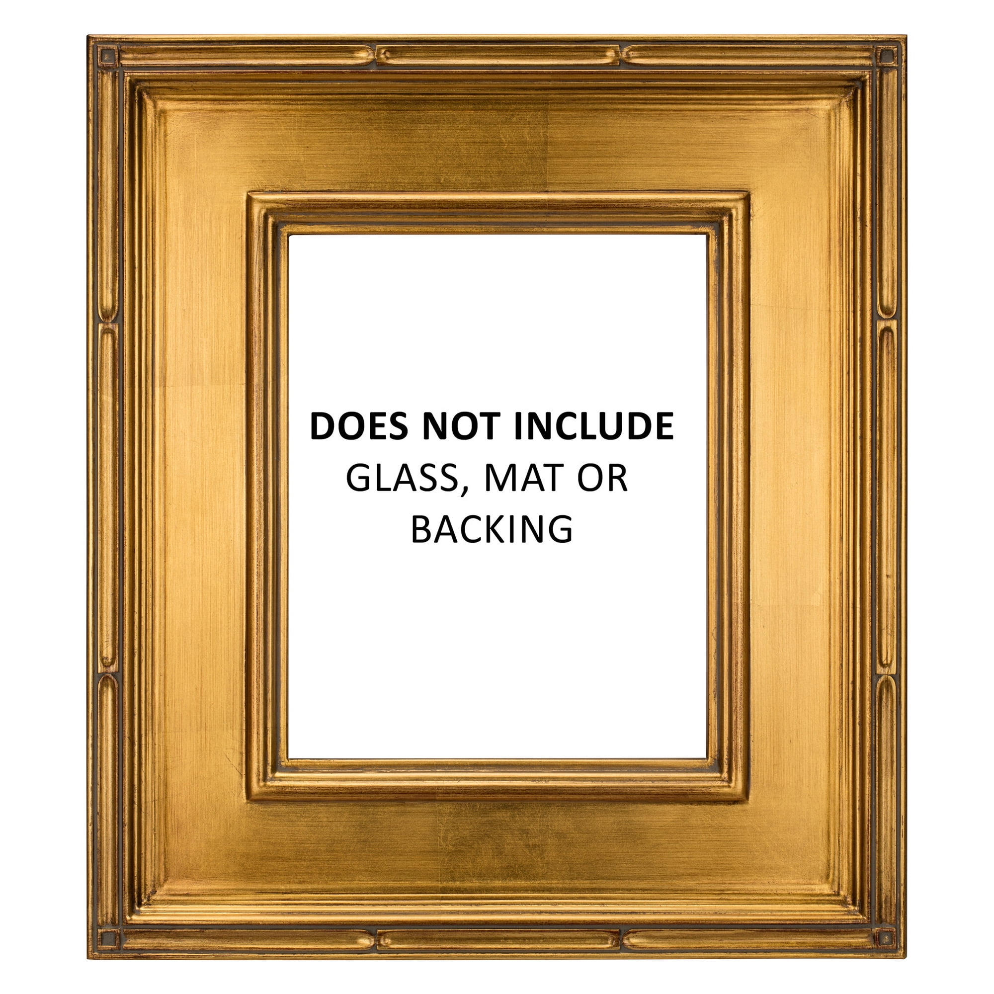 Creative Mark Museum Plein Aire Ornate Picture Frame - 16x20" - Gold Leaf - Pack of 2, High-End Antique Style Frames - Open Back with No Glass or Backing