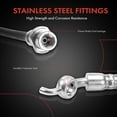 thumbnail image 4 of A-Premium Rear Driver Brake Hydraulic Hose Compatible with Select Lexus Models - IS200t 2016-2017, IS250 2014-2015, IS300 2016-2019, IS350 2014-2019 - Replace# 9094702H02, 4 of 8
