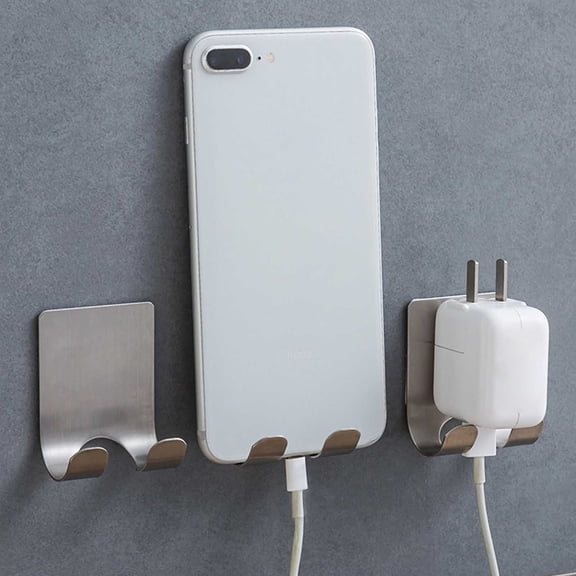 Clearance! Hooks for Hanging Self A D Hesive Hooks Water Proof Ra Zor Holder In Inside Shower 4 Pack Metal Heavy Duty Utility Storage Hook.Towel. Loofah Holder for Wall.Hanger Hooks for Bathroom
