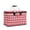 Pink, variant on Holiday Savings Clearance! PRETXORVE Picnic Basket, Outdoor Basket, Folding Cooler Box Picnic Bag Portable Heat Preservation Food Storage Bag