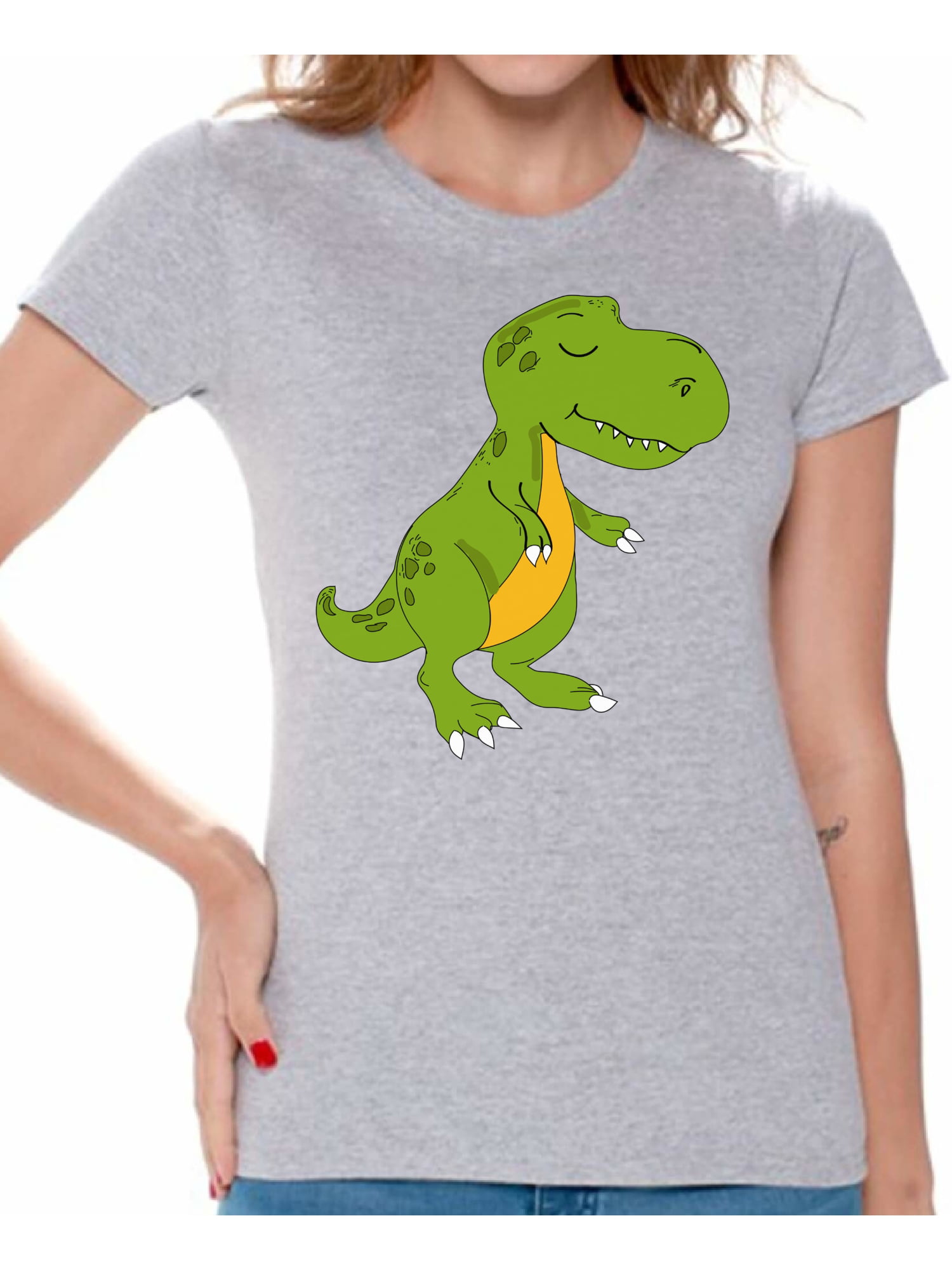 Tyrannosaurus Rex Dinosaur Tshirt for Women Dinosaur Gifts for Her.