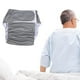 thumbnail image 3 of Pañal para adultos, pañal lavable, protección a prueba de fugas, talla única para hombres, mujeres, personas mayores Gris, 3 of 8