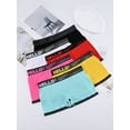 thumbnail image 2 of Women's 6pcs High Elasticity Boxer Briefs With Letter Printed Design, 2 of 5