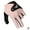 Pink, variant on Billiard Glove BreathableNon-Slip Left Hand 3 Fingers S8S8 U6I4 J6Z4 J9I5 E6C5