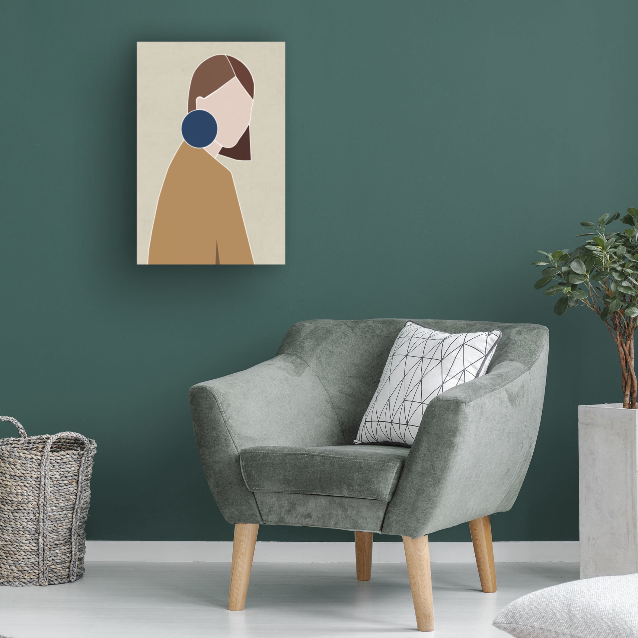 Canvas Wall Art - Incado 'Night Out' Wall Art for Living Room, Bedroom, or Office Décor by Trademark Fine Art - 30 x 47 Inches